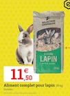 Promo Aliment complet pour lapin à 11,50 € dans le catalogue Espace Emeraude à Pamiers