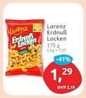 Erdnuß Locken von Lorenz für 1,29 € bei budni im Angebot Erdnuß Locken von Lorenz im aktuellen budni Prospekt