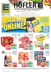 E center Supermarkt Prospekt der aktuellen Woche mit 38 Seiten, gültig von 20.07.2026 bis 25.07.2026, in Spalt und Umgebung Aktueller E center Supermarkt Prospekt in Spalt und Umgebung, "Wir lieben Lebensmittel!" mit 38 Seiten, 20.07.2026 - 25.07.2026