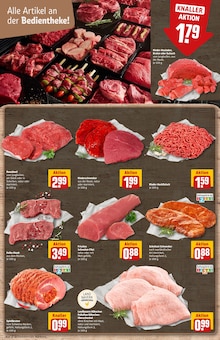 Schweinefleisch im aktuellen REWE Prospekt (Saarbrücken) Schweinefleisch im REWE Prospekt "Dein Markt" mit 34 Seiten (Saarbrücken)