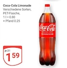 Coca-Cola Limonade im Angebot bei GLOBUS in Bad Kreuznach Coca-Cola Limonade Angebote von Coca-Cola bei GLOBUS Bad Kreuznach für 1,59 €