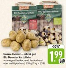 Bio-Speisekartoffeln Angebote von Demeter bei E center Offenburg für 1,99 €