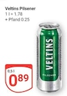 Pilsener im Angebot bei GLOBUS in Pulheim Pilsener Angebote von Veltins bei GLOBUS Pulheim für 0,89 €