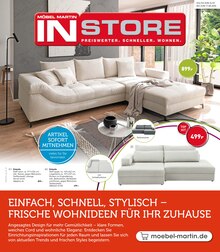Couch im Möbel Martin Prospekt "Preiswerter. Schneller. Wohnen" mit 8 Seiten (Ludwigshafen (Rhein))