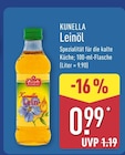 Leinöl von KNUELLA für 0,99 € bei ALDI Nord im Angebot Leinöl von KNUELLA im aktuellen ALDI Nord Prospekt
