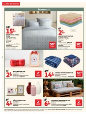 Promos Couette dans le catalogue "LA FÊTE DE MAMAN" de Auchan Hypermarché Couette en promo dans le catalogue Auchan Hypermarché à la page 6