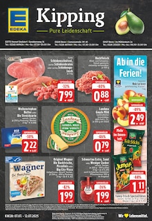 EDEKA Prospekt der Woche "Aktuelle Angebote" Seite 1, 07.07.2025 bis 12.07.2025 für Hennef Aktueller EDEKA Prospekt "Aktuelle Angebote" Seite 1 von 24 Seiten für Hennef