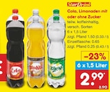 Aktuelles Cola, Limonaden mit oder ohne Zucker Angebot bei Netto Marken-Discount in Kamp-Lintfort ab 0,65 €
