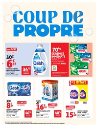 Offre Lessive Capsules dans le catalogue Auchan Hypermarché du moment à la page 2