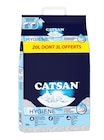 3 l offerts sur la litière minérale pour chat hygiène plus - CATSAN - Truffaut 3 l offerts sur la litière minérale pour chat hygiène plus - CATSAN dans le catalogue Truffaut