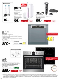 Drogerie Angebot & Preis im aktuellen MediaMarkt Saturn Prospekt Drogerie Angebot im aktuellen MediaMarkt Saturn Prospekt auf Seite 14