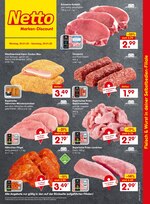 Netto Marken-Discount Prospekt "Fleisch & Wurst in Ihrer Selbstbedien-Filiale", 2 Seiten, für Mühldorf, 20.01.2020 - 25.01.2020 Netto Marken-Discount Prospekt "Fleisch & Wurst in Ihrer Selbstbedien-Filiale", 2 Seiten, für Mühldorf, 20.01.2020 - 25.01.2020