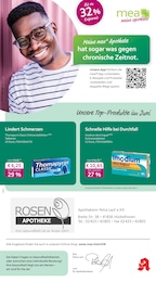 Aktueller mea - meine apotheke Apotheken Prospekt für Heinsberg: Unsere Juni-Angebote mit 4} Seiten, 01.06.2025 - 30.06.2025