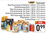 Feuerzeuge im Angebot bei EDEKA in Dresden Feuerzeuge Angebote von BIC bei EDEKA Dresden für 0,99 €