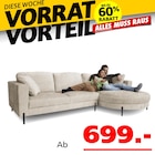 Aktuelles Pearl Ecksofa Angebot bei Seats and Sofas in Frankfurt (Main) ab 699,00 €