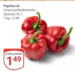 Aktuelle Paprika Angebote bei GLOBUS in Krefeld Aktuelles Paprika rot Angebot bei GLOBUS in Krefeld ab 1,49 €