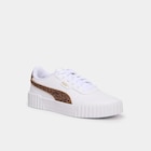 Baskets en cuir Puma Carina 3.0 marron femme en promo chez La Halle Baskets en cuir Puma Carina 3.0 marron femme dans le catalogue La Halle