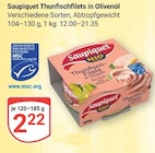 Thunfischfilets in Olivenöl im Angebot bei GLOBUS in Erlangen Thunfischfilets in Olivenöl Angebote von Saupiquet bei GLOBUS Erlangen für 2,22 €