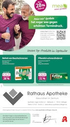 mea - meine apotheke Prospekt für Tuttlingen mit 4 Seiten mea - meine apotheke Prospekt für Tuttlingen: "Unsere September-Angebote", 4 Seiten, 01.09.2025 - 30.09.2025