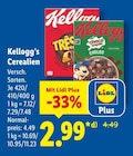 Kelloggs im Lidl Prospekt Cerealien von Kellogg's im aktuellen Lidl Prospekt für 2,99 €