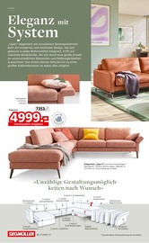 Aktueller Segmüller Prospekt mit Eckgarnitur, "Wohndesign - Inspirierende Ideen für ihr Zuhause", Seite 4
