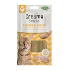 Bubimex Creamy snacks pour chat X4 Poulet et fromage - 60 gr - BUBIMEX en promo chez Médor et Compagnie Bubimex Creamy snacks pour chat X4 Poulet et fromage - 60 gr - BUBIMEX dans le catalogue Médor et Compagnie