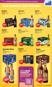 Bier im aktuellen Getränke Hoffmann Prospekt (Bayreuth) Bier im Getränke Hoffmann Prospekt "Aktuelle Angebote" mit 12 Seiten (Bayreuth)