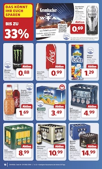 Cola im aktuellen combi Prospekt (Herford) Cola im combi Prospekt "Markt - Angebote" mit 33 Seiten (Herford)