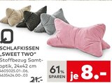 SCHLAFKISSEN „SWEET TWO“ im Angebot bei porta Möbel in Euskirchen SCHLAFKISSEN „SWEET TWO“ Angebote bei porta Möbel Euskirchen für 8,00 €
