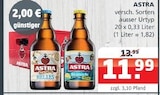 Getränke Quelle WVG - ASTRA Angebot im Prospekt ASTRA bei Getränke Quelle WVG im Prospekt "" für 11,99 €