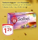 Kräutertee Angebote von Teekanne bei GLOBUS Gera für 1,29 €