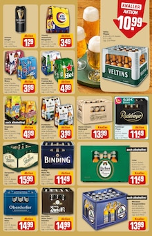 Bier im aktuellen REWE Prospekt (Rodgau) Bier im REWE Prospekt "Dein Markt" mit 38 Seiten (Rodgau)