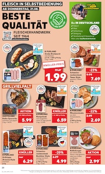 Rumpsteak im Kaufland Prospekt "Aktuelle Angebote" mit 52 Seiten (Mainz)