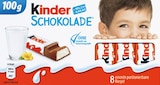 Schokolade von Kinder für 1,19 € bei Rossmann im Angebot Schokolade von Kinder im aktuellen Rossmann Prospekt