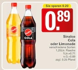 Aktuelle Cola Angebote bei WEZ in Minden Aktuelles Cola Angebot bei WEZ in Minden ab 0,89 €