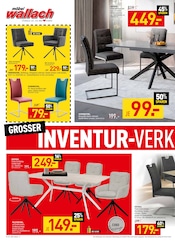 Aktueller Möbel Wallach Prospekt mit Möbel, "GROSSER INVENTUR-VERKAUF", Seite 10