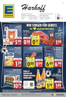 Aktueller EDEKA Prospekt "Aktuelle Angebote" für Kamen Aktueller EDEKA Prospekt für Kamen mit Seiten