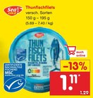 Aktuelles Thunfischfilets Angebot bei Netto Marken-Discount in Saarbrücken ab 1,11 €