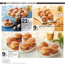 Offre Hamburger dans le catalogue E.Leclerc du moment à la page 12