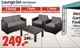 Lounge-Set mit Kissen Angebote bei Wreesmann Hoyerswerda für 249,00 €