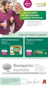 Aktueller mea - meine apotheke Prospekt "Unsere September-Angebote" Seite 1 von 4 Seiten für Mittelbach