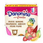 Fromage Blanc aux Fruits - DANONINO en promo à 2,39 € chez Carrefour Fromage Blanc aux Fruits - DANONINO dans le catalogue Carrefour