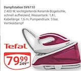 Dampfstation SV6110 Angebote von Tefal bei GLOBUS Pulheim für 79,99 €