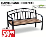 GARTENBANK HIDDENSEE im Angebot bei Wreesmann in Görlitz GARTENBANK HIDDENSEE Angebote von Top Garten bei Wreesmann Görlitz für 59,99 €