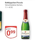 Aktuelle Rotkäppchen Sekt Angebote bei GLOBUS in Weimar Aktuelles Piccolo Angebot bei GLOBUS in Weimar ab 0,99 €