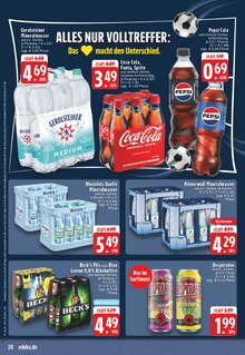 Coca Cola im EDEKA Prospekt "Aktuelle Angebote" mit 28 Seiten (Bornheim)