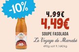 Soupe Fasolada - Le Voyage de Mamabé dans le catalogue Naturalia