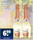 Asti Spumante im Angebot bei Getränkewelt in Krefeld Asti Spumante Angebote von Cinzano bei Getränkewelt Krefeld für 6,99 €