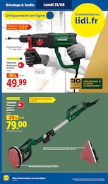 Prix et réduction Marteau Perforateur Burineur dans le prospectus Lidl en cours Offre Marteau Perforateur Burineur dans le catalogue Lidl du moment à la page 44