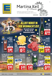 EDEKA Prospekt der Woche "Aktuelle Angebote" Seite 1, 08.12.2025 bis 13.12.2025 für Willich Aktueller EDEKA Prospekt "Aktuelle Angebote" Seite 1 von 30 Seiten für Willich